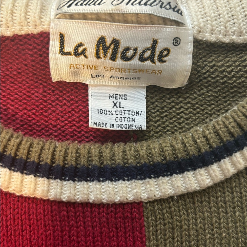 Colorblock Sweater for Men - Picture 5 of 5
